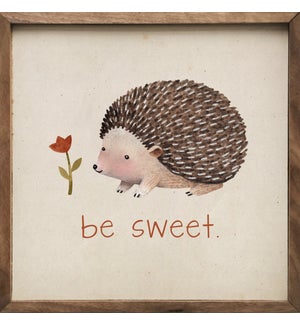 Be Sweet Hedgehog White
